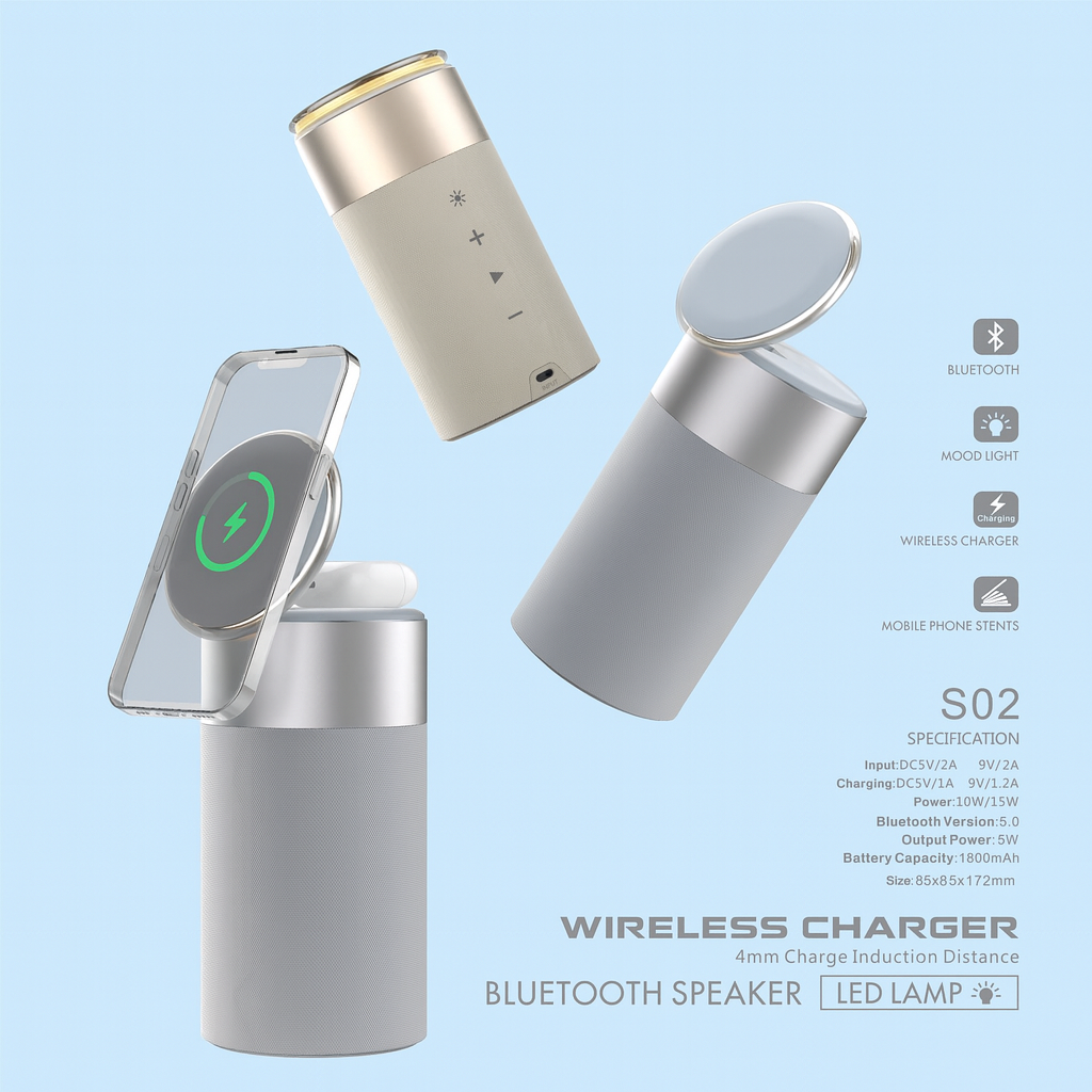 NovaDock 3-in-1 Charging Speaker